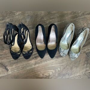 Women’s high heels shoe lot 8.5 Chinese Laundry BCBG